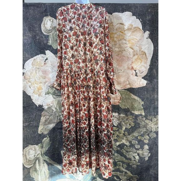 New Free People See It Through Dress in Tea Combo Size Small - Picture 9 of 10